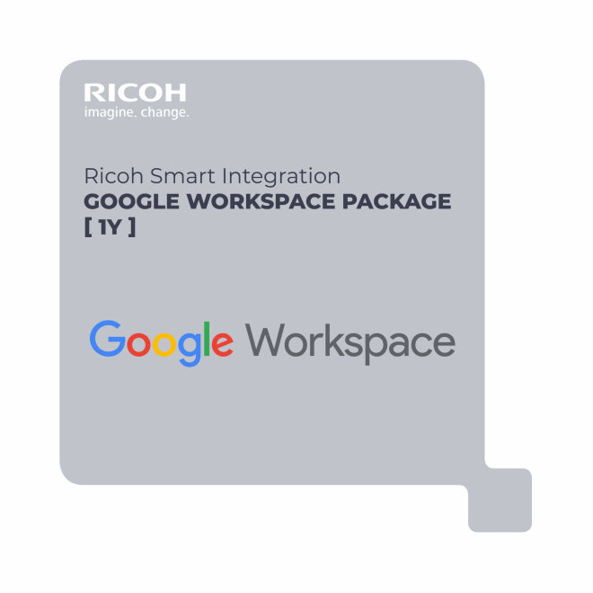 Ricoh Smart Integration za Google Workspace (formerly G Suite) Package 1Y, licenca za 1 godinu [940143VSD]