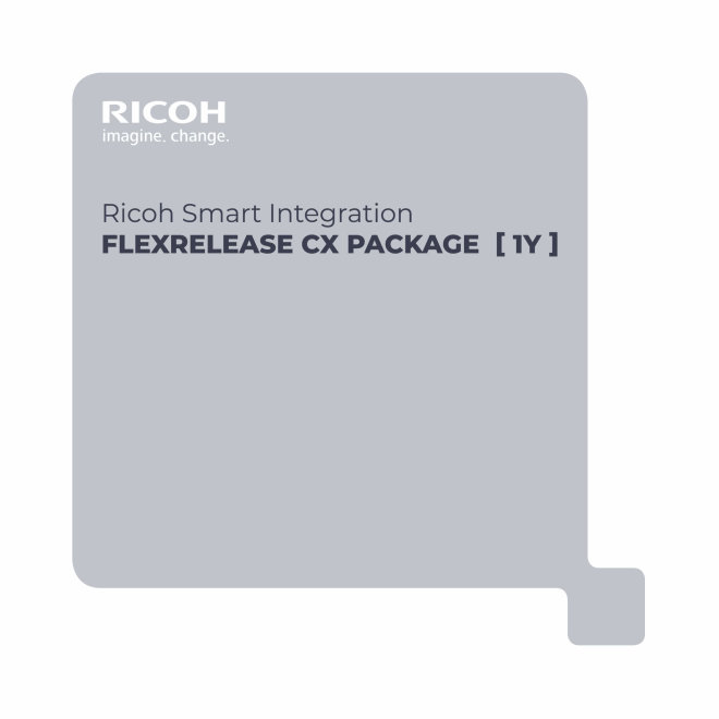 Ricoh Smart Integration za FlexRelease CX Package 1Y, licenca za 1 godinu [940682VSD]